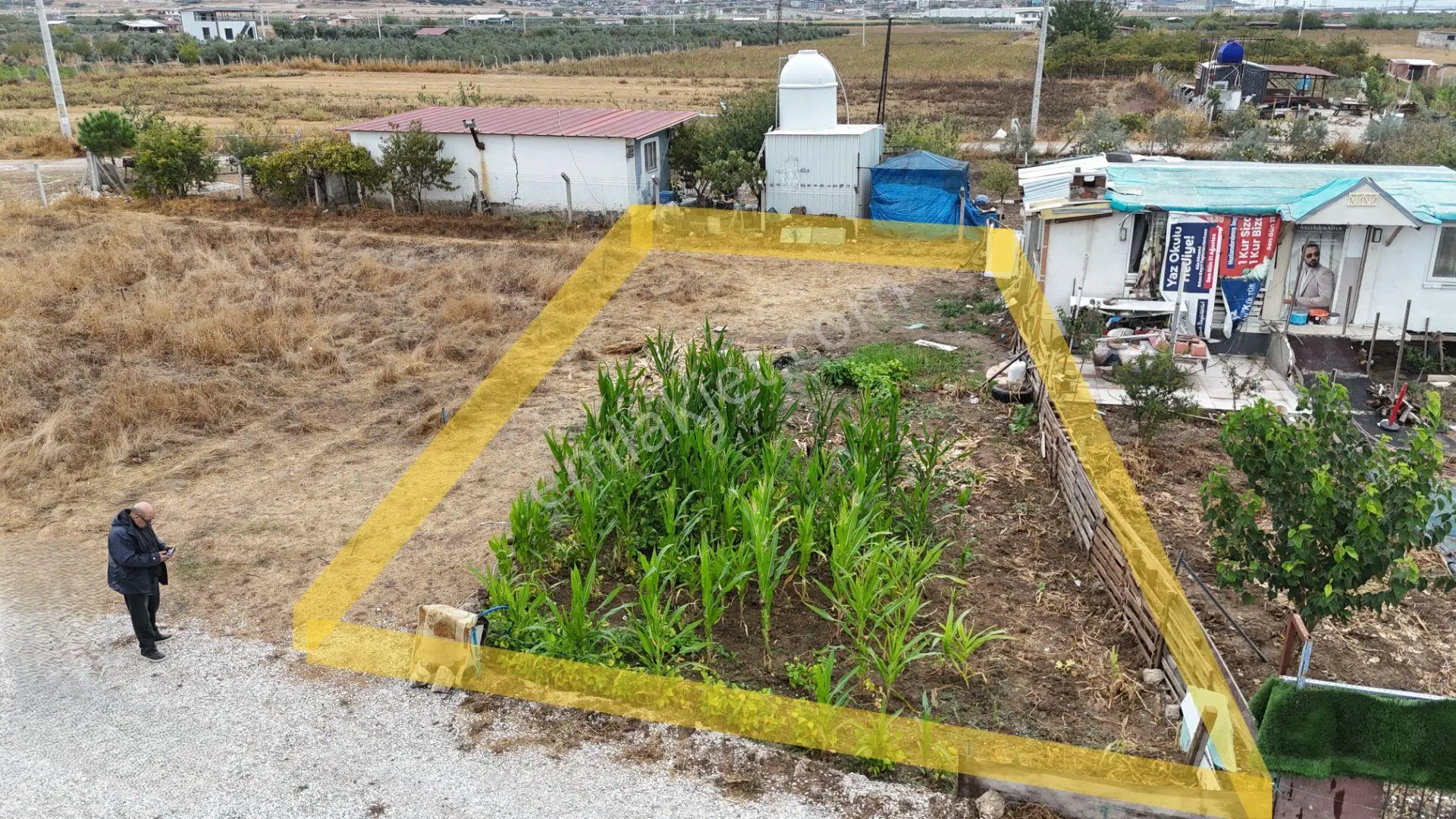 İzmir Menderes Tekelide Elektrik Sulu 250 M2 Koopretif Tapulu Bahçeler — fotoğraf 4