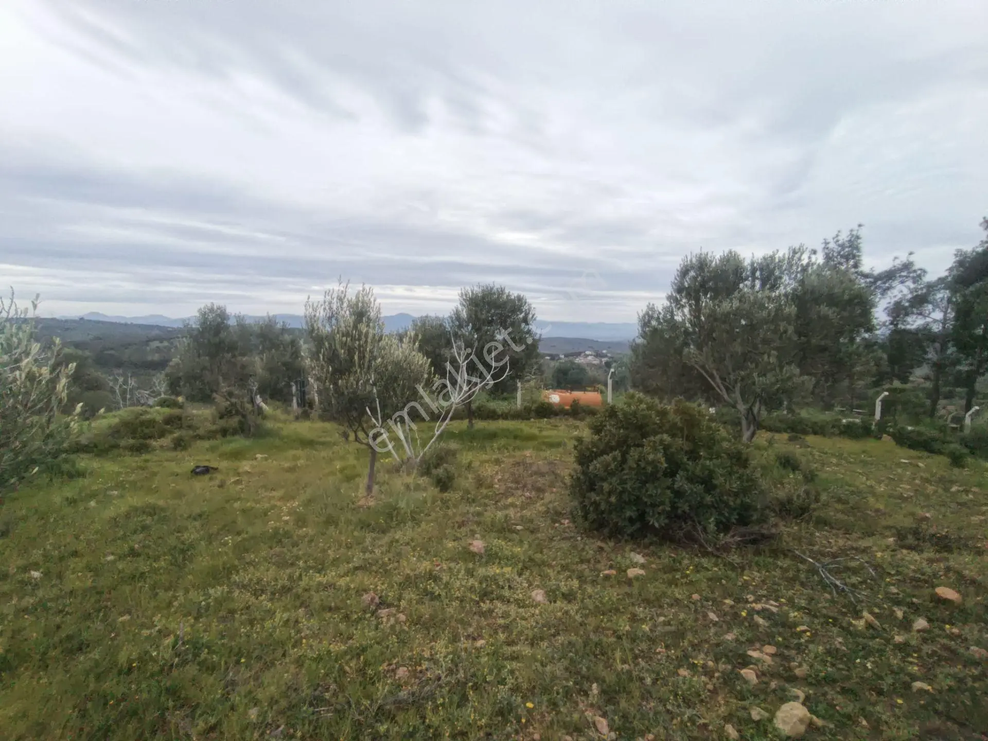 Edremit'te Deniz Manzaralı Satılık Tarla 1520m²