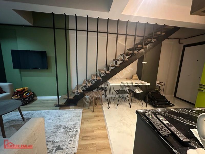 Hedef Emlaktan Çarşıda Ultra Lüx Loft Satılık 2+1 Eşyalı Daire — fotoğraf 2