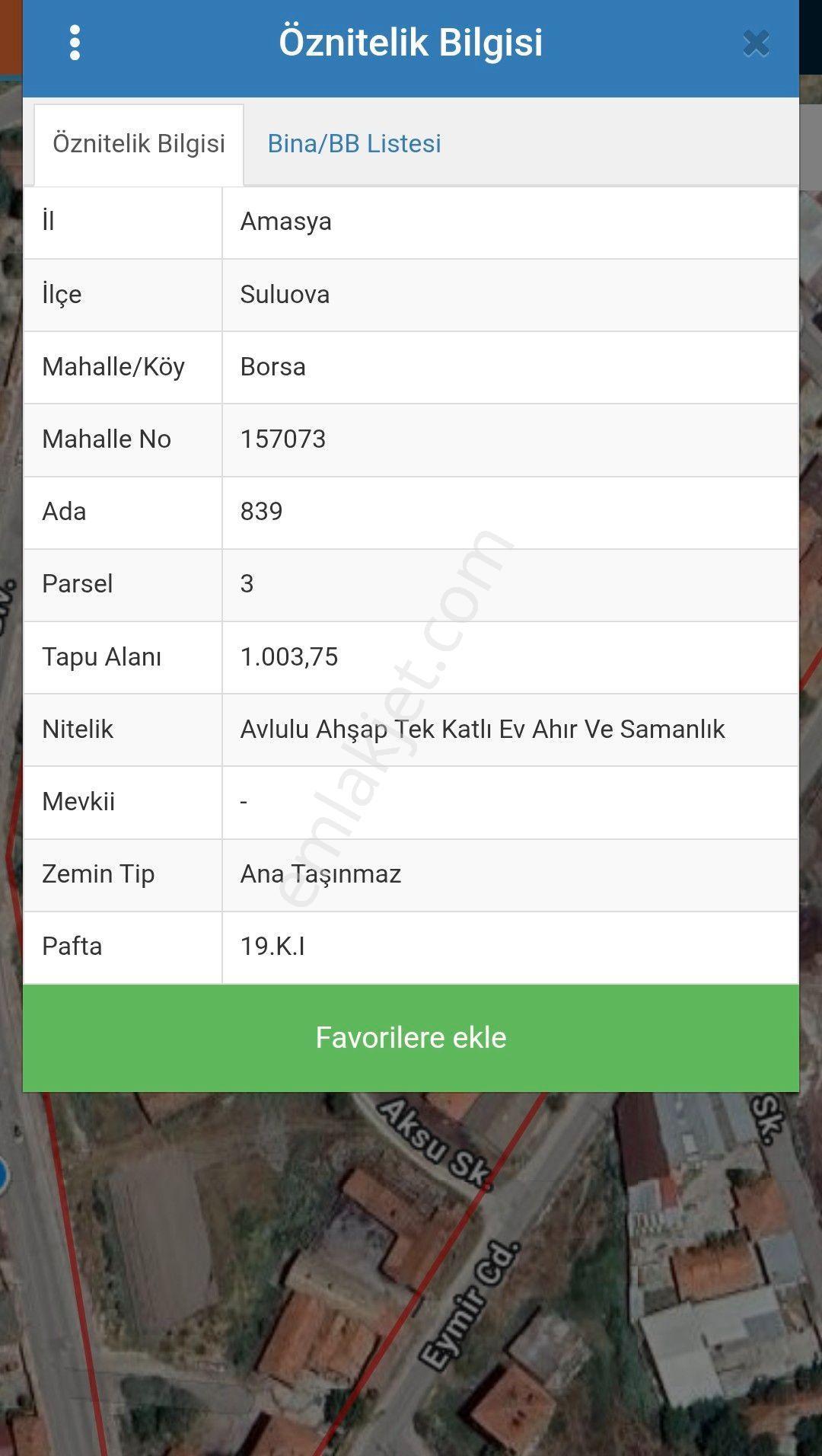 Satılık Konut İmarlı Arsa Suluova Borsa Mahallesi — fotoğraf 12