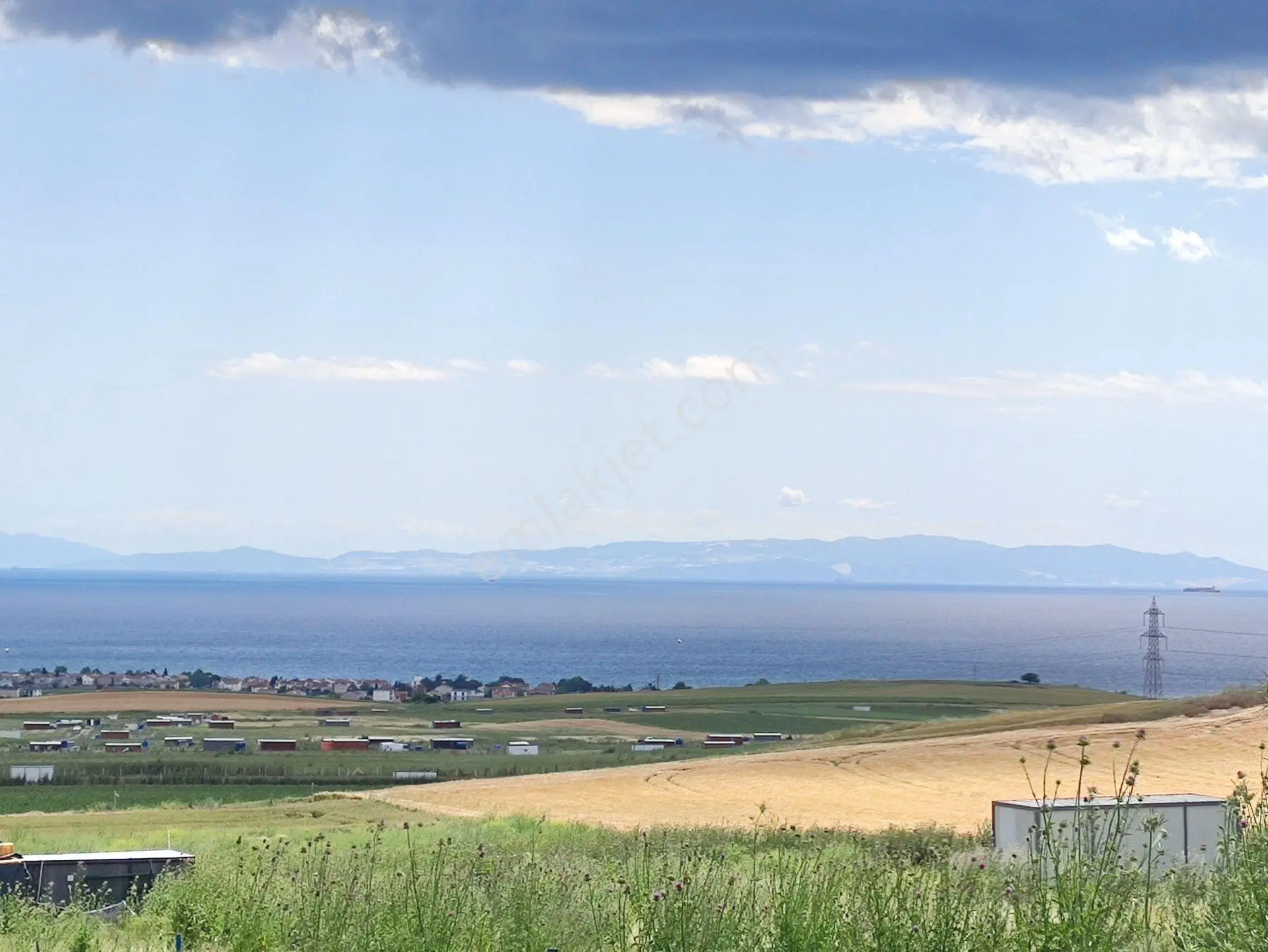 Çeşmeli Mahallesi'nde Deniz Manzaralı 300 M² Satılık Arsa — fotoğraf 7