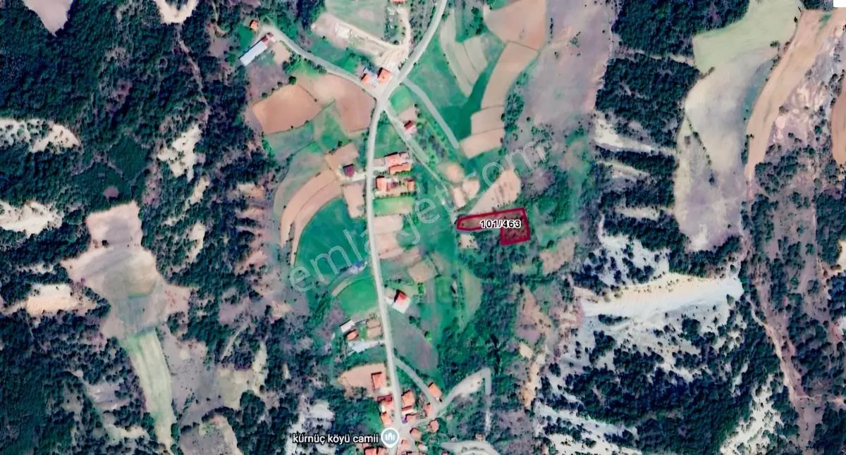 Bolu Göynük Kürnüç'Te Köy İçi İmarlı Satılık Arsa