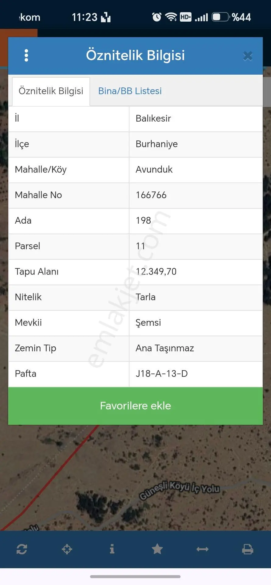 Pak Yapıdan Satılık Tarla/zeytinlik Burhaniye Avumduk Mah. — fotoğraf 12