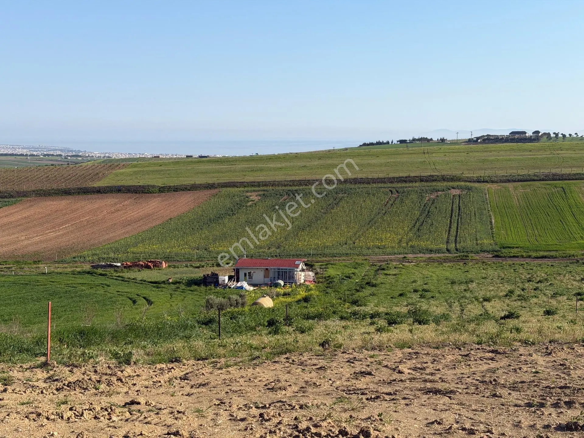 Çeşmeli'de 250 M² Deniz Manzaralı Satılık Tarla — fotoğraf 7