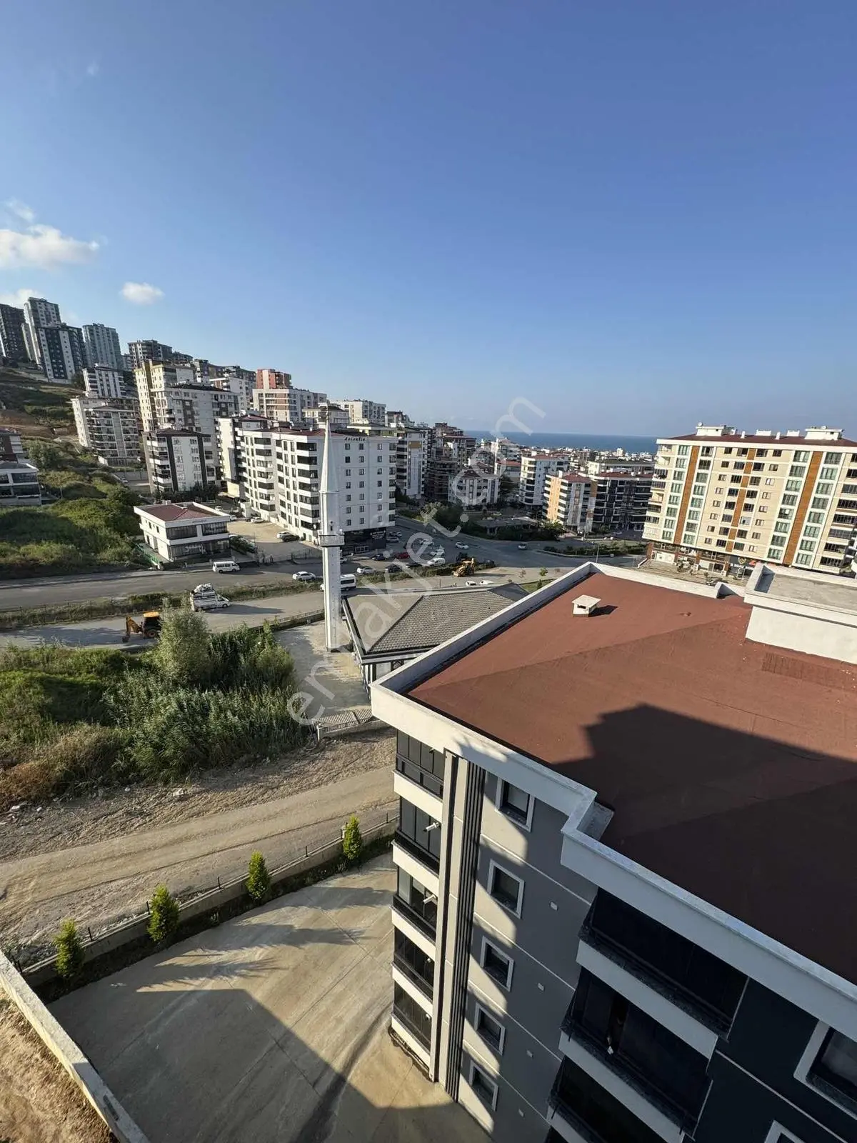Hisar"Dan Atakentte 19 Mayıs Bulvarına Cephe Deniz Manralı Daire