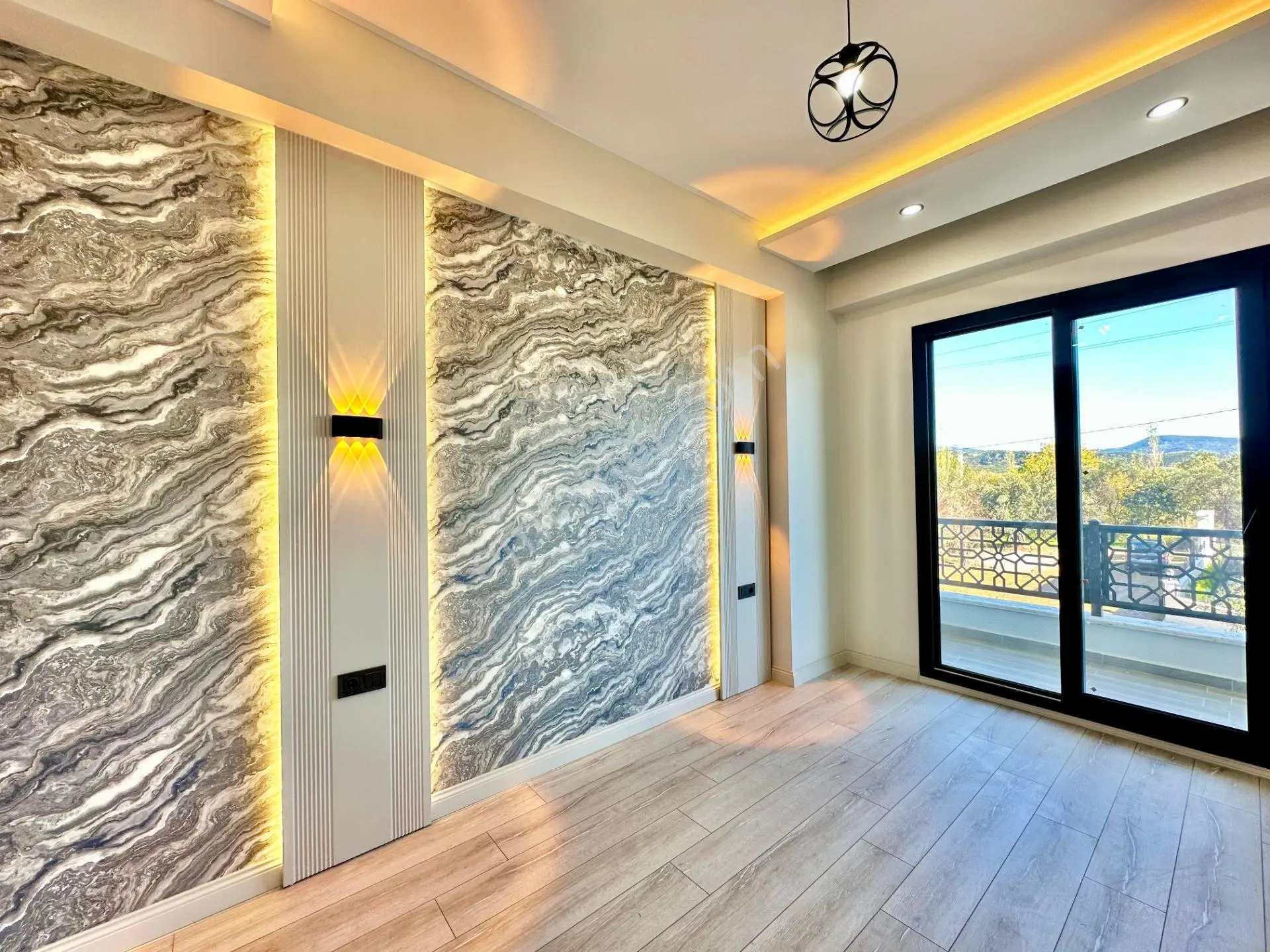 ꧁ Ay Emlaktan꧂güre'de Lüks Sitede Kuş Çıvıltılarıyla Huzur Bulacağınız Satılık 1+1 Şık Daire — fotoğraf 24