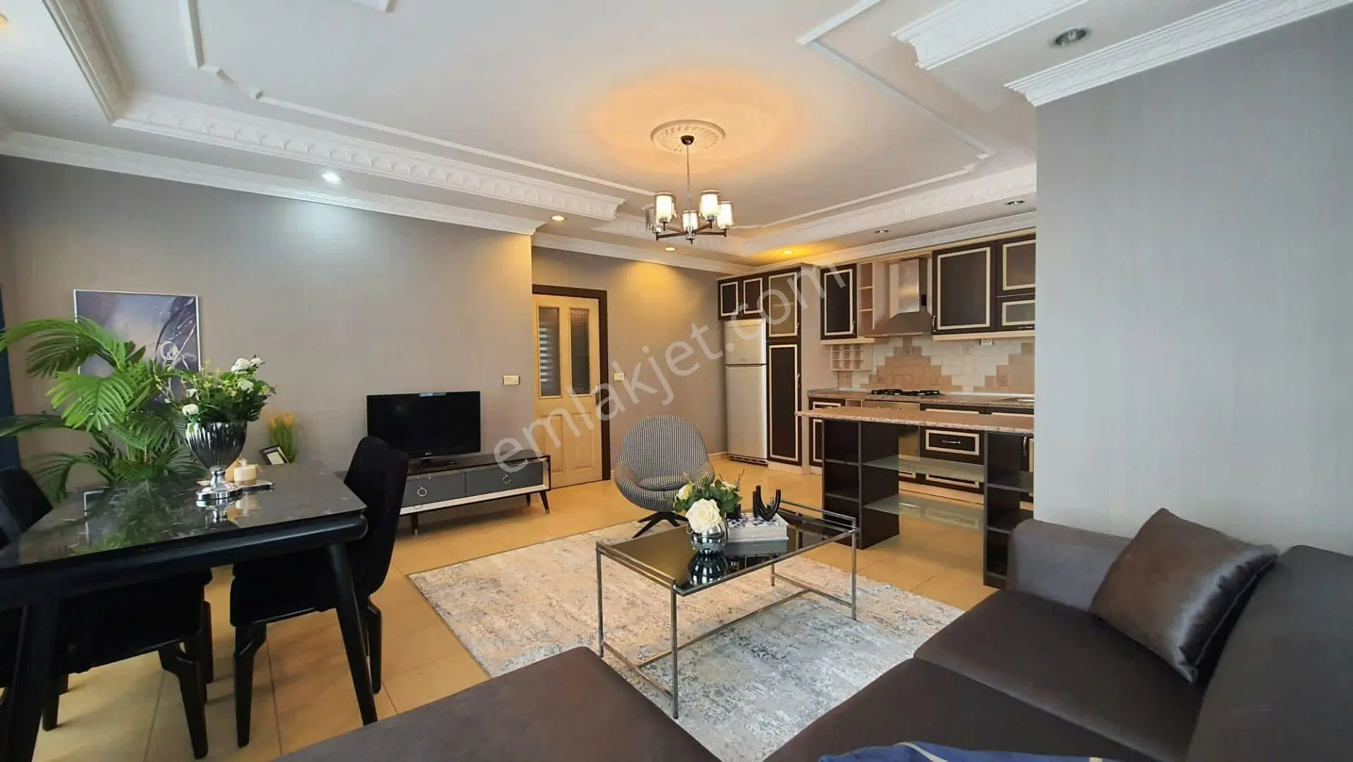 Alanya Kleopatra Denize 800m Full Sıfır Eşyalı 2+1 Satılık Daire — fotoğraf 2