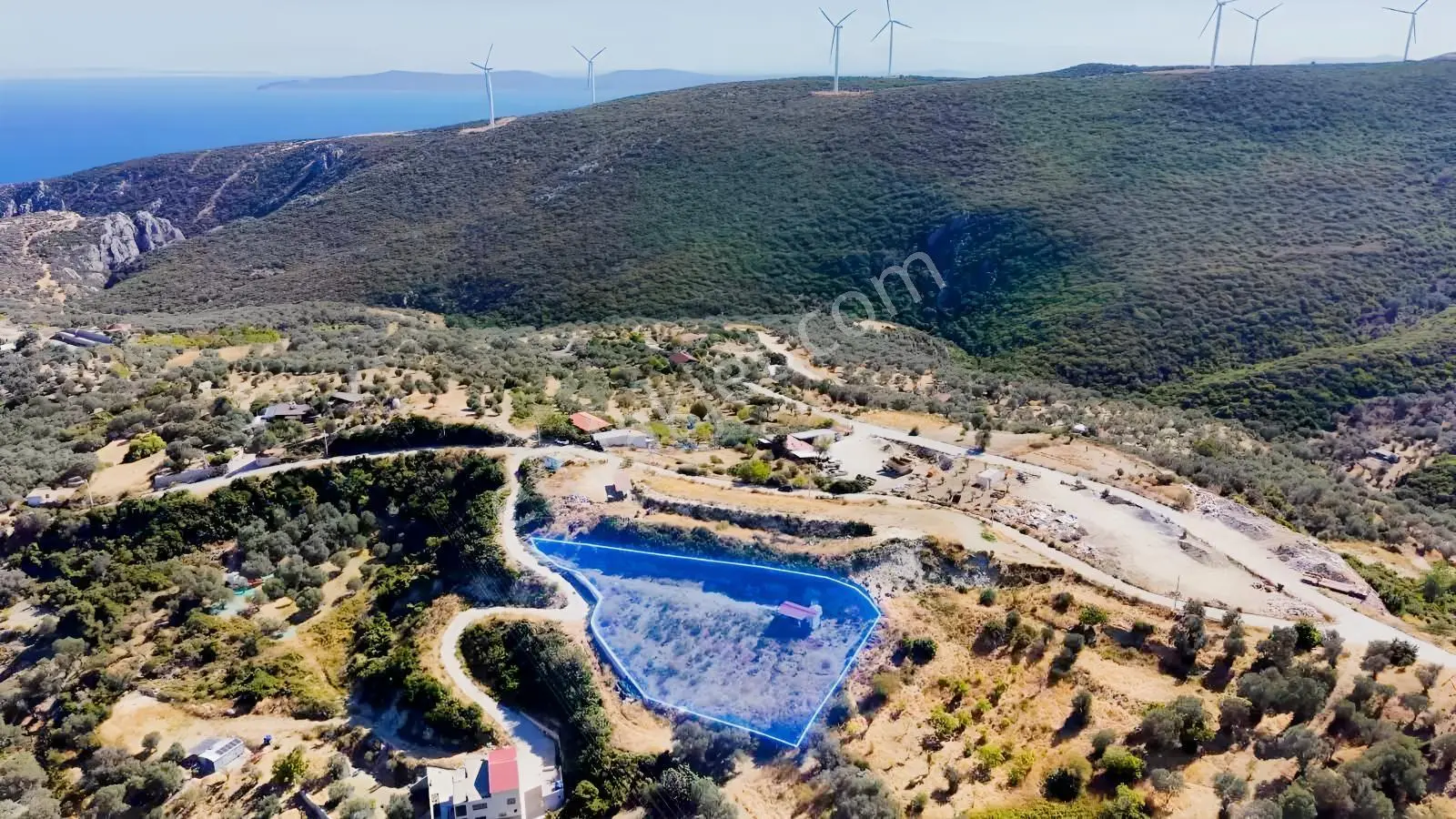 Eğlenhoca Köyünde 2.205 M2 Kadastral Yola Cepheli Tarla — fotoğraf 12