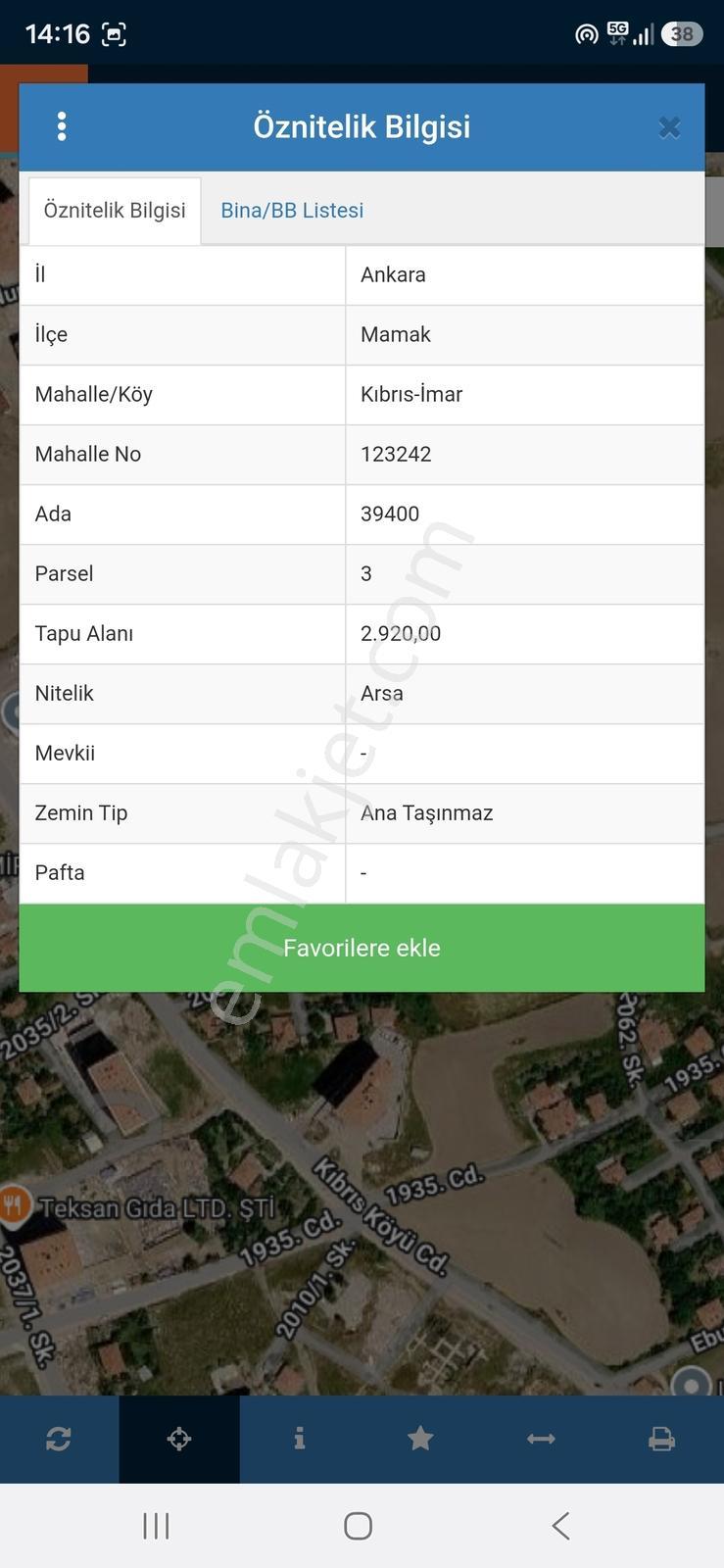 Akbal'dan Cadde Dibi Bir Daire Getirili 160m2 Satılk İmarlı Arsa — fotoğraf 21
