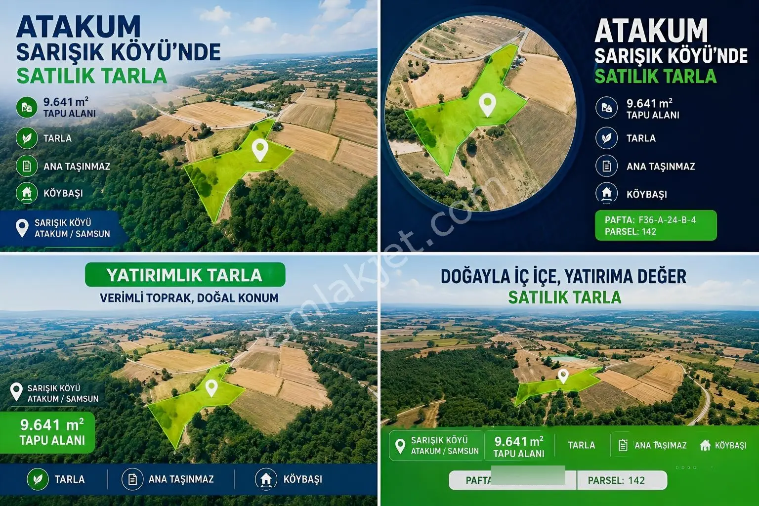 Re/max Modern Yunus Emre'den Satılık Tarla — fotoğraf 3