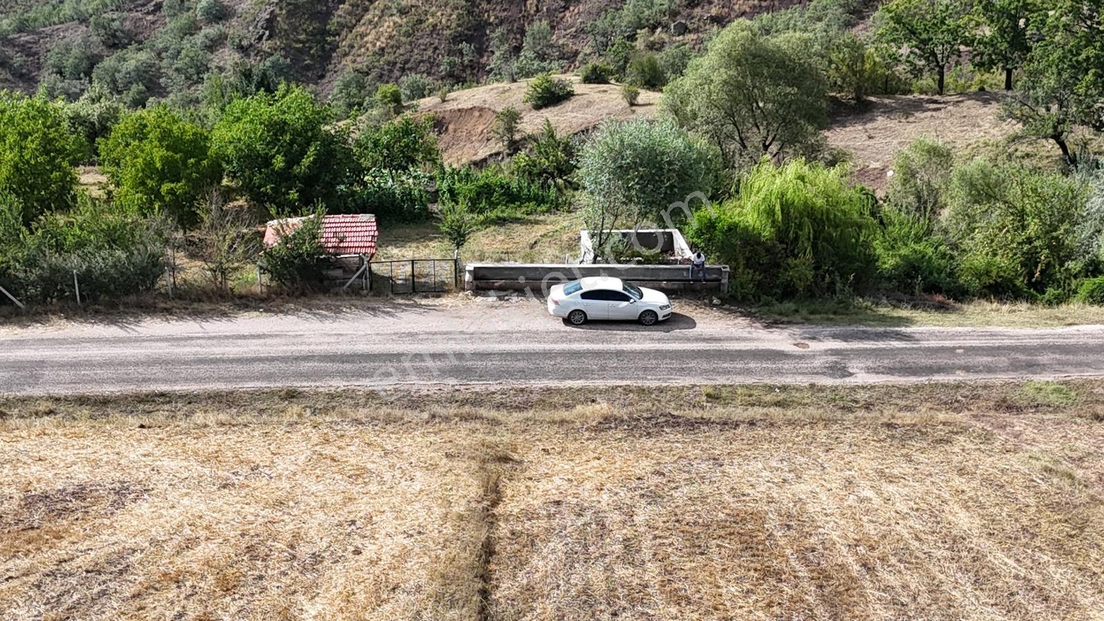 Amasya Hamamözünde Ana Yola Yakın 1574 M2 Tarla Tek Tapu — fotoğraf 8