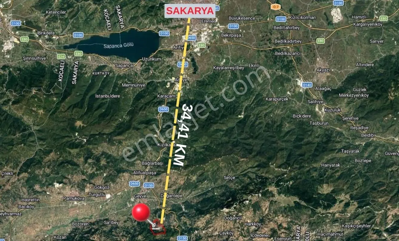 Geyve Suçatında 6.419 M² Muhteşem Orman Manzaralı Satılık Tarla — fotoğraf 5