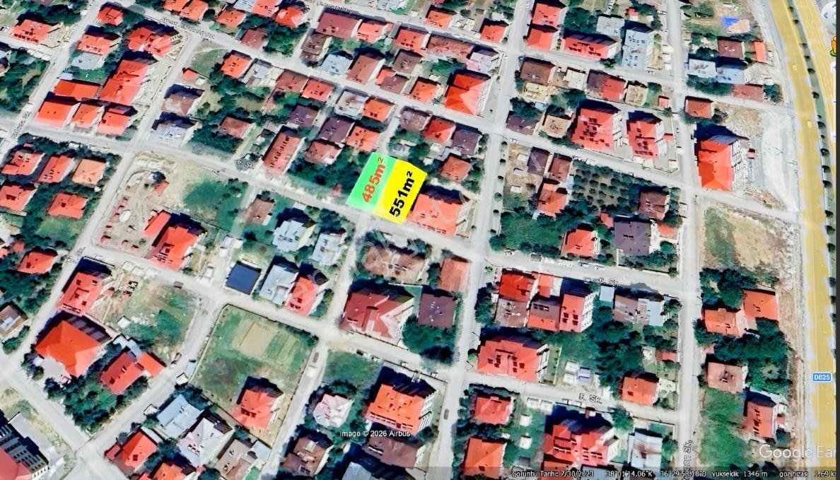 Tok Emlak'Tan Bahçelievler Mahallesinde 1036 M² Satılık Arsa