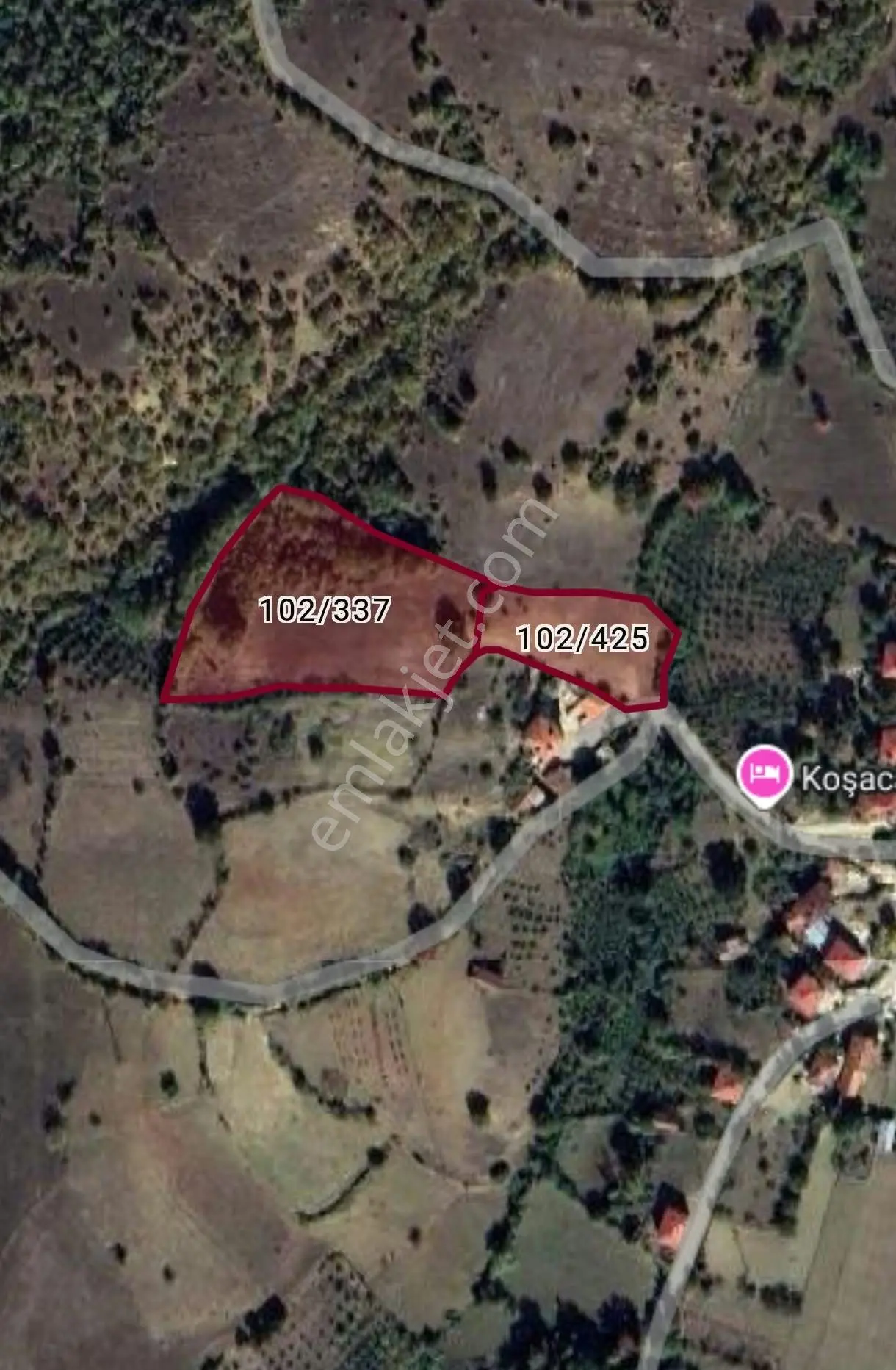 Truva/nazım Demirci'den Asarcık Koşaca Acil Satılık Fırsat Tarla — fotoğraf 3