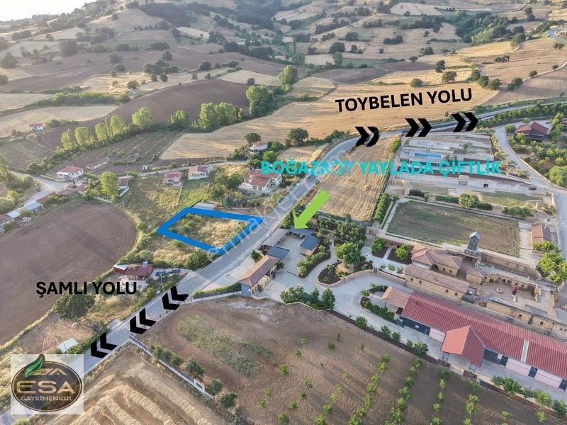 Boğazköy'de 663 M2 Ana Asfalt/ Yaylada Doğa Otel Cepheli İmarlı — fotoğraf 4