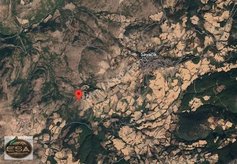 Balıkesir Kepsut Sayacık'da 1229 M2 Satılık Tarla — fotoğraf 7