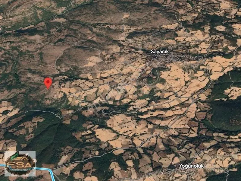 Balıkesir Kepsut Sayacık'da 1229 M2 Satılık Tarla — fotoğraf 9