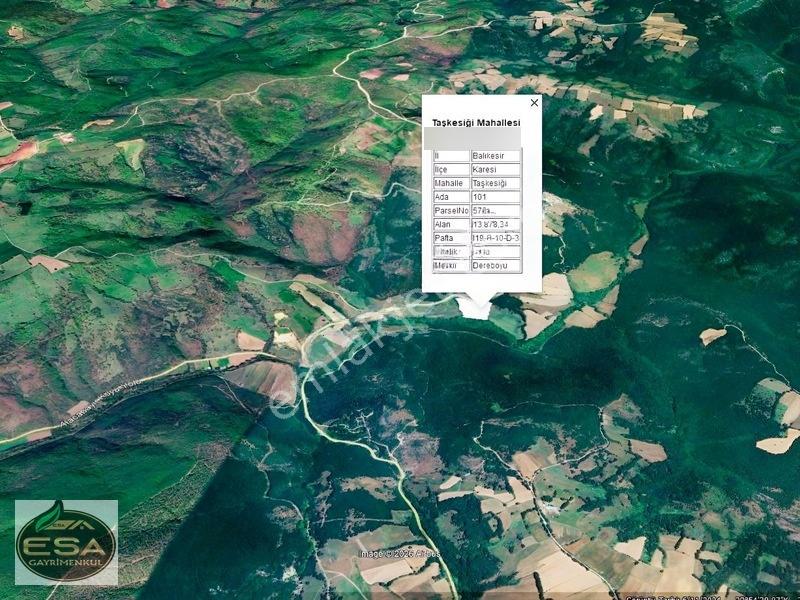 Taşkesiğinde Anayola Cepheli Orman Manzaralı 13.878 M2 Satılık — fotoğraf 4