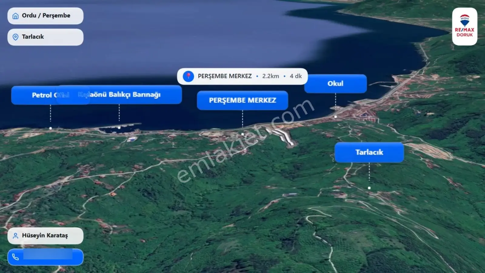 Perşembe Tarlacık'ta Satılık 23.096 M² Fındık Bahçesi Ve Tarla — fotoğraf 9