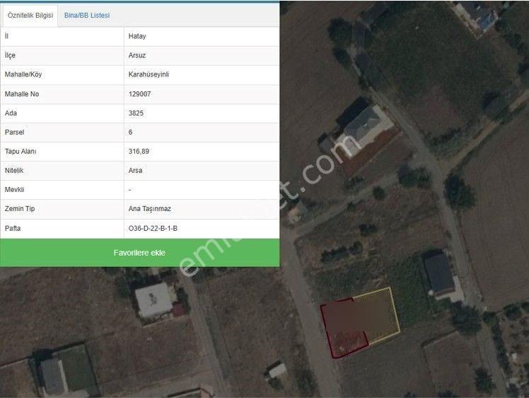 • Arsuz'un En Çok Değerlenen Bölgesinde Karahüseyinli'de 653m² Köşe Parsel — fotoğraf 7