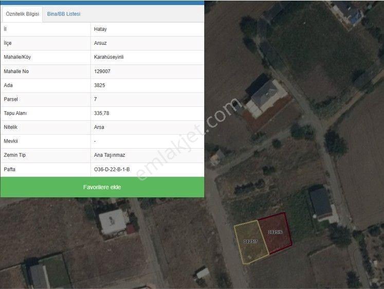 • Arsuz'un En Çok Değerlenen Bölgesinde Karahüseyinli'de 653m² Köşe Parsel — fotoğraf 8
