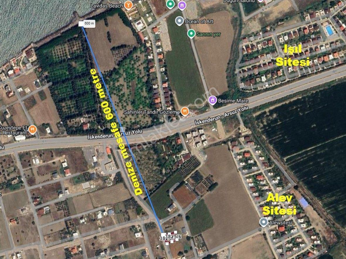 • Arsuz'un En Çok Değerlenen Bölgesinde Karahüseyinli'de 653m² Köşe Parsel — fotoğraf 12