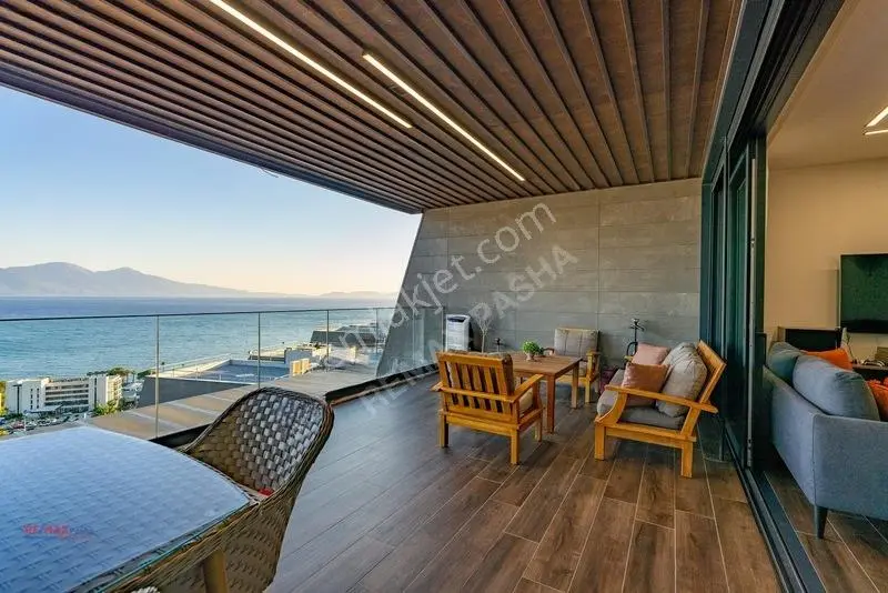 Eviz Yapı Vista Marin Sonsuz Deniz Manzaralı 2+1 Ultralüks Daire — fotoğraf 5