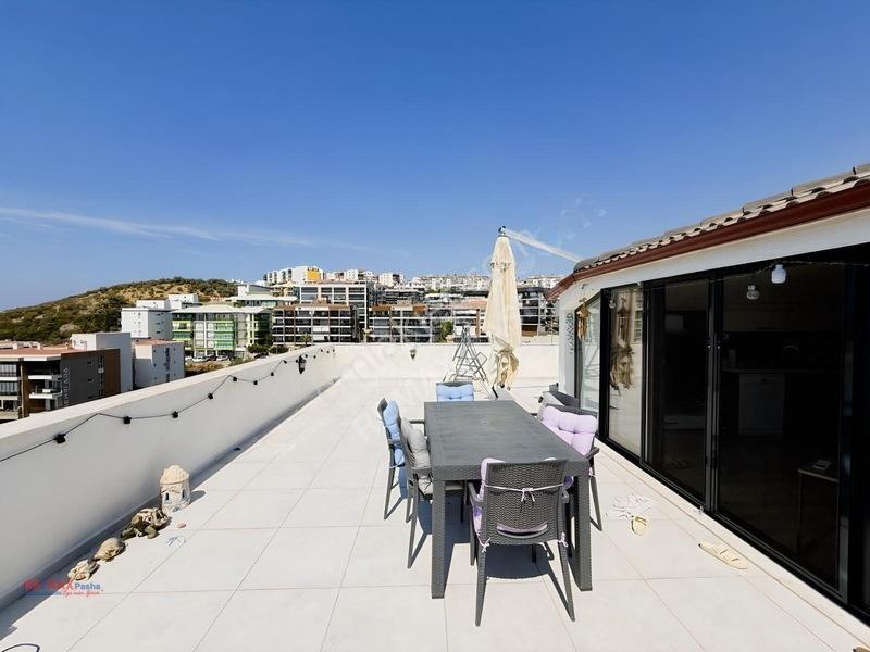 Kısa Süreli İndirim Kuşadası'nda Teraslı 2+1 Loft Havuz & Fitnes — fotoğraf 27