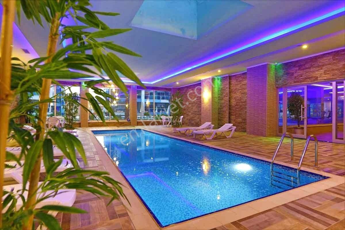Alanya Kestelde Kale Ve Deniz Manzaralı Satılık 2+1 Lüks Penthouse — fotoğraf 17