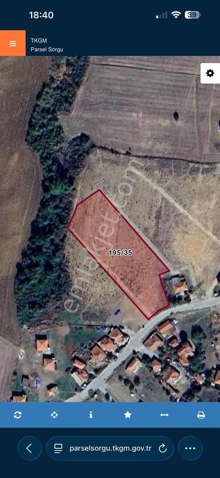 Edirne Uzunköprüde Satılık Villa İmarlı Arsa