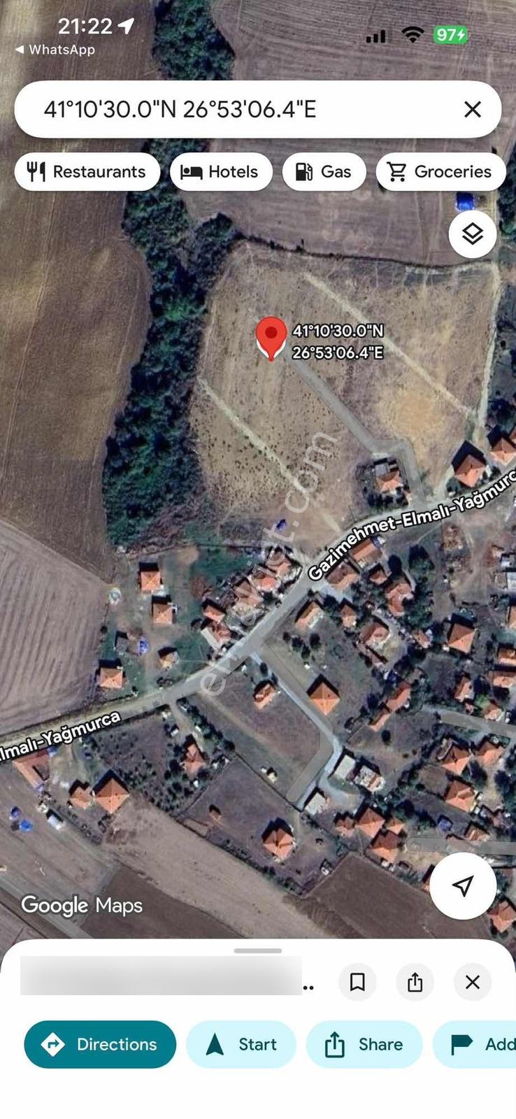 Edirne Uzunköprüde Satılık Villa İmarlı Arsa — fotoğraf 4