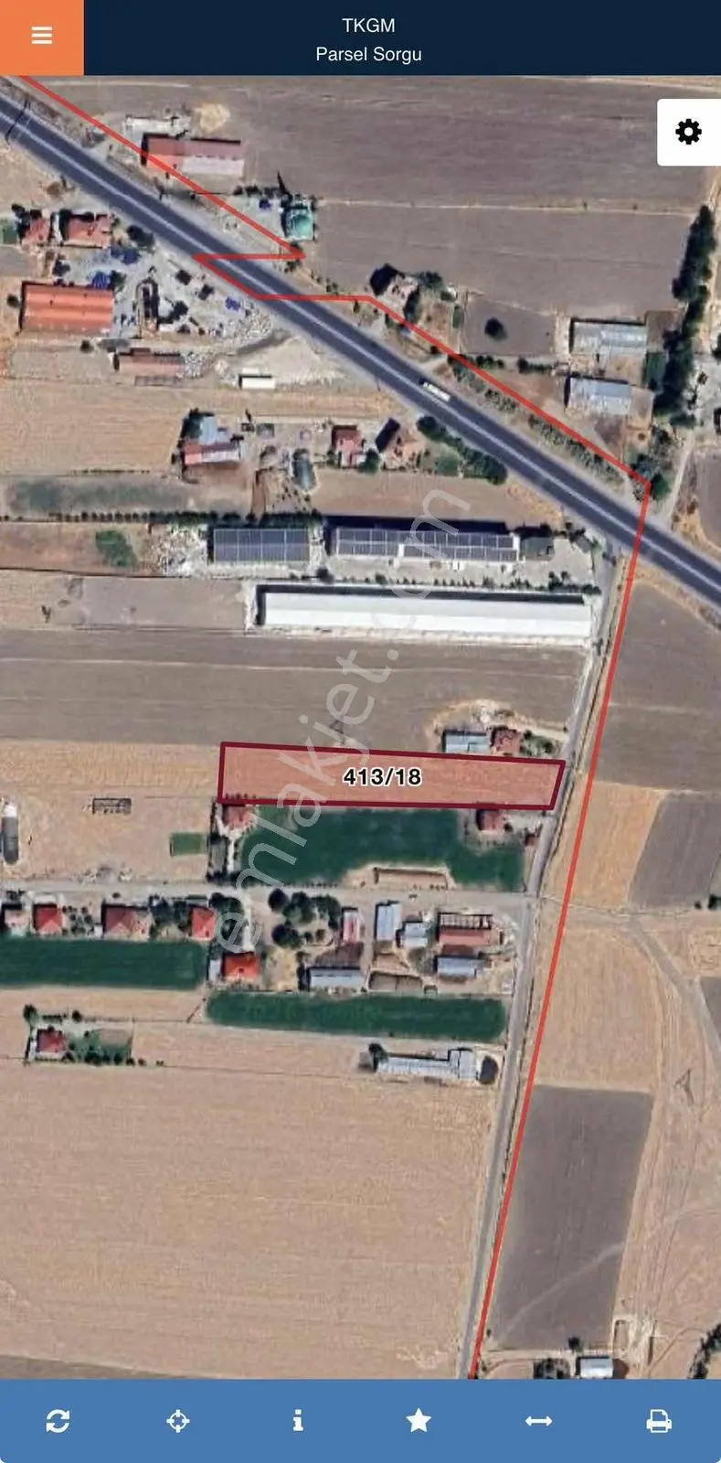 Yazıkonak Fatih 5.445 M2 Ana Yola Yakın