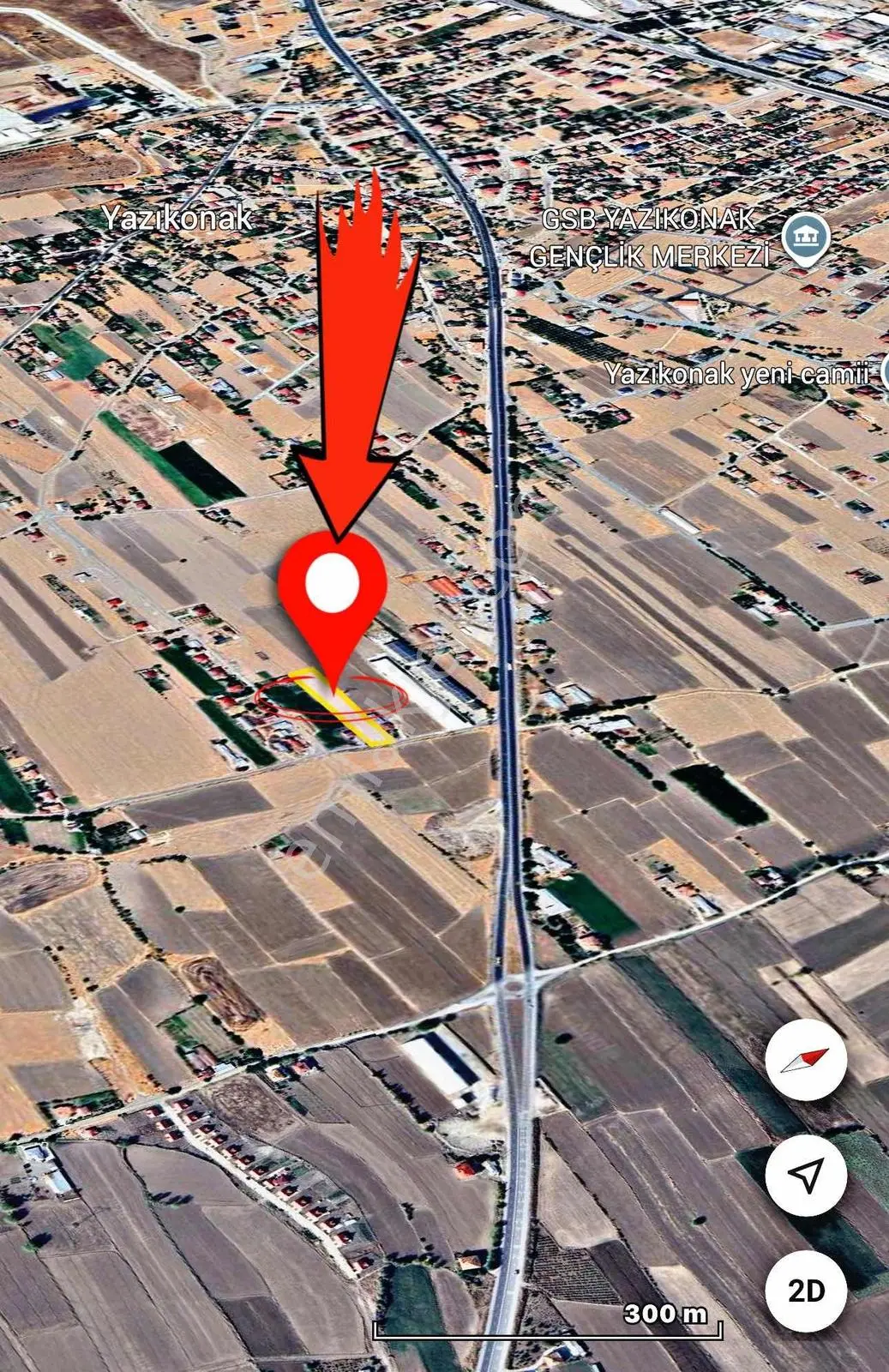 Yazıkonak Fatih 5.445 M2 Ana Yola Yakın — fotoğraf 7