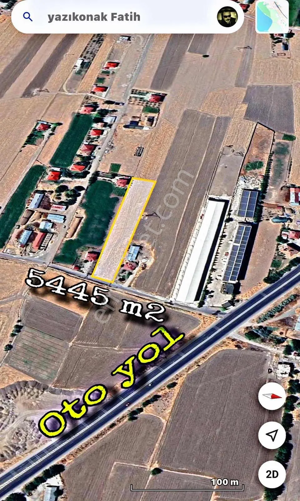 Yazıkonak Fatih 5.445 M2 Ana Yola Yakın — fotoğraf 8