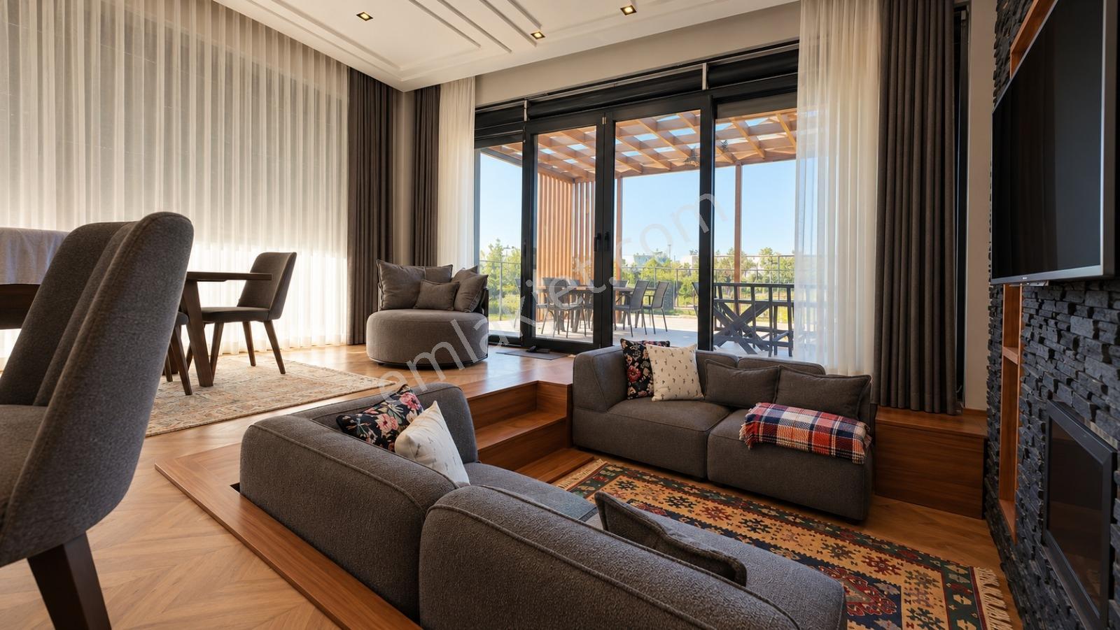Döşemealtı'nda Özel Bahçeli, Jakuzili, Ayrıcalıklı 4+1 Villa — fotoğraf 11