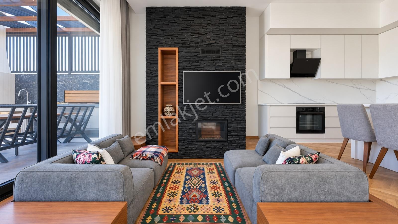 Döşemealtı'nda Özel Bahçeli, Jakuzili, Ayrıcalıklı 4+1 Villa — fotoğraf 16