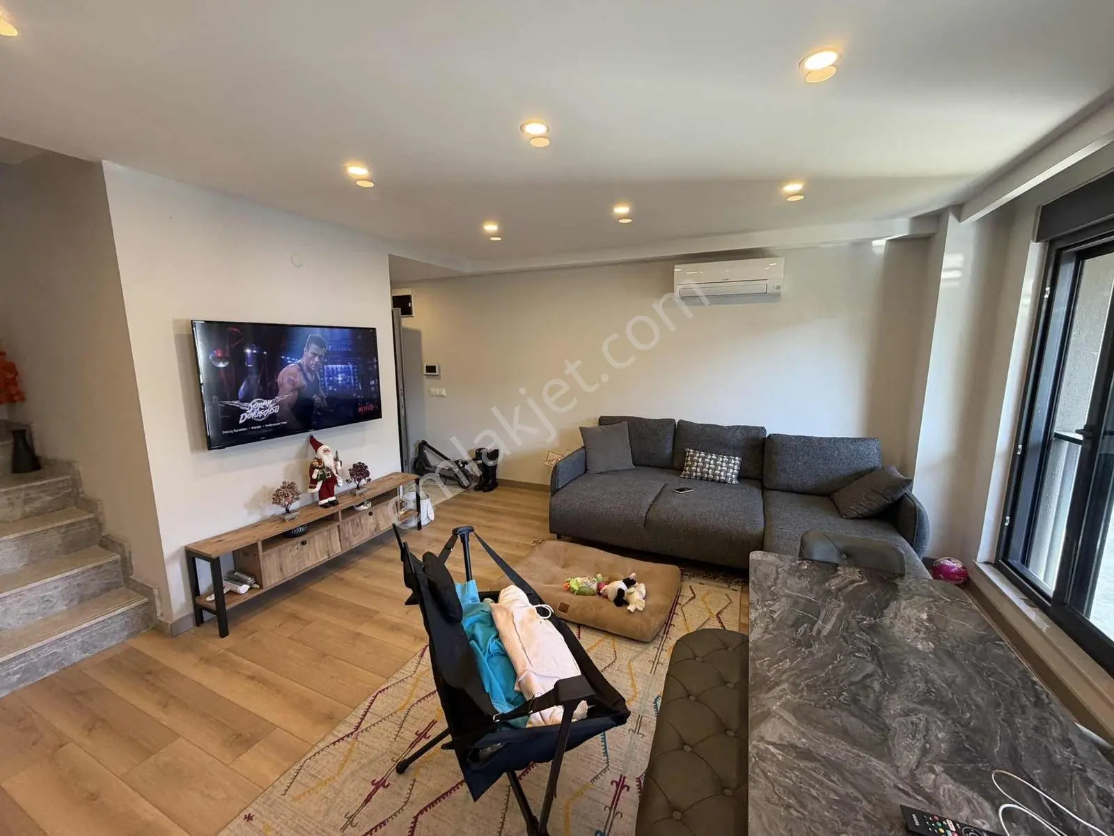 Güzelobada Havuzlu Butik Site İçerisinde Modern 2+1 Dubleks — fotoğraf 8