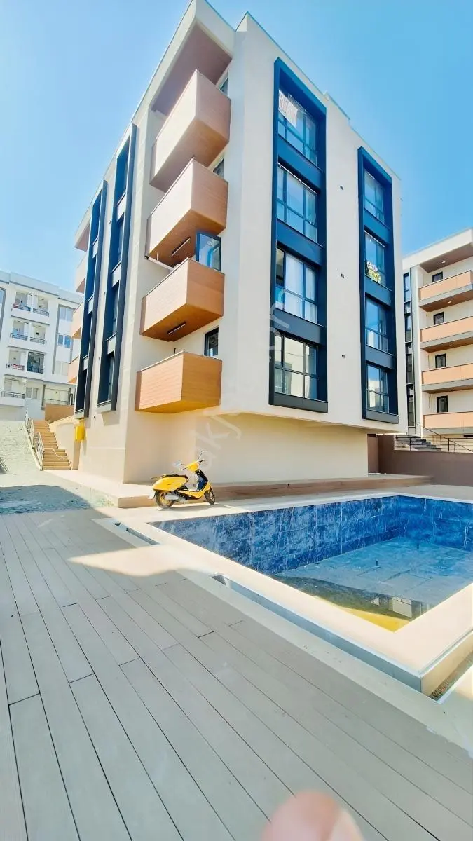 Havuzlu, Deniz Manzaralı Satılık 1+1 Daire — fotoğraf 5