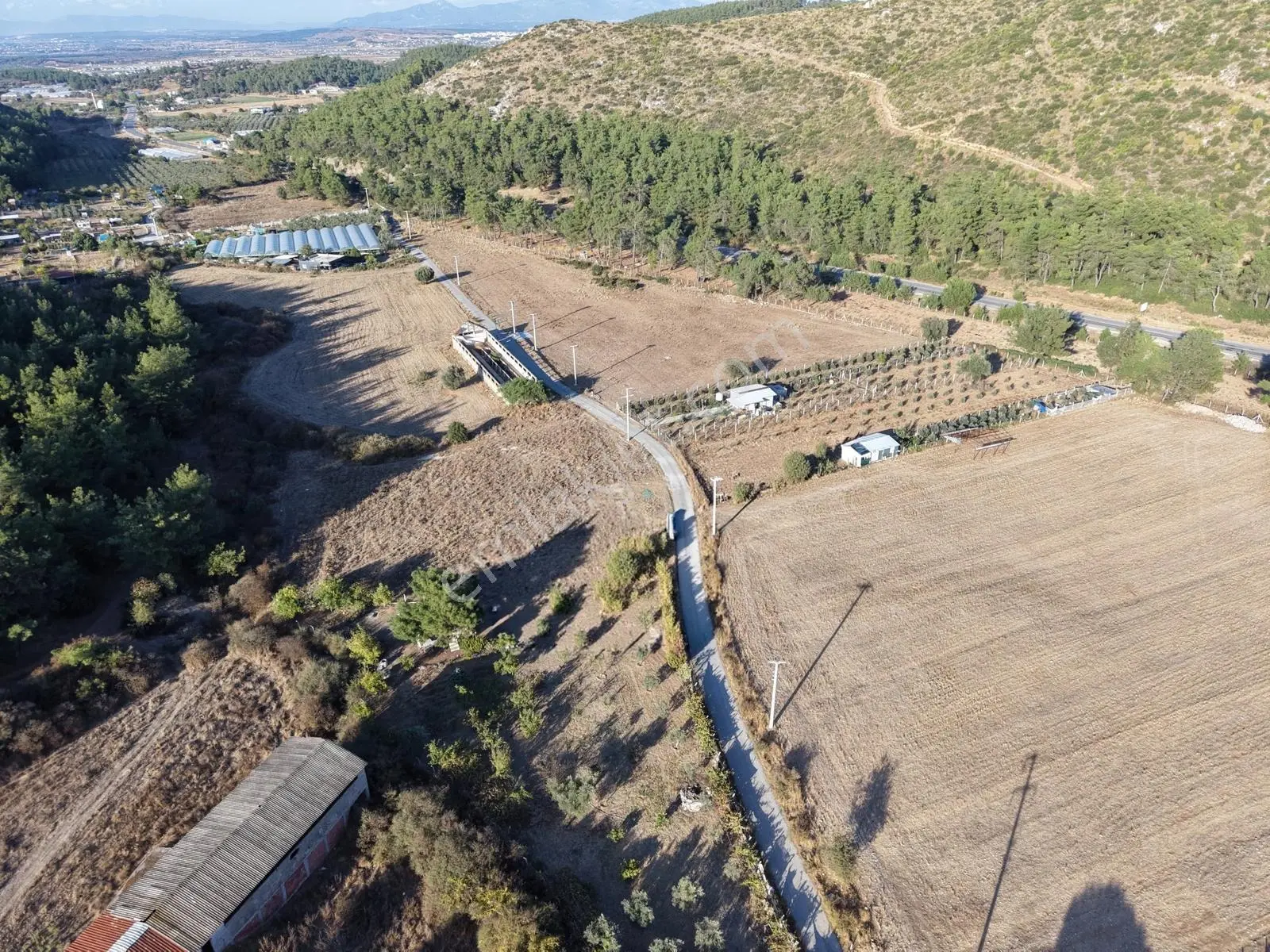 Q'zen Den Ana Yola Yakın 3825 M2 Tek Tapu Uygun Tarla — fotoğraf 6