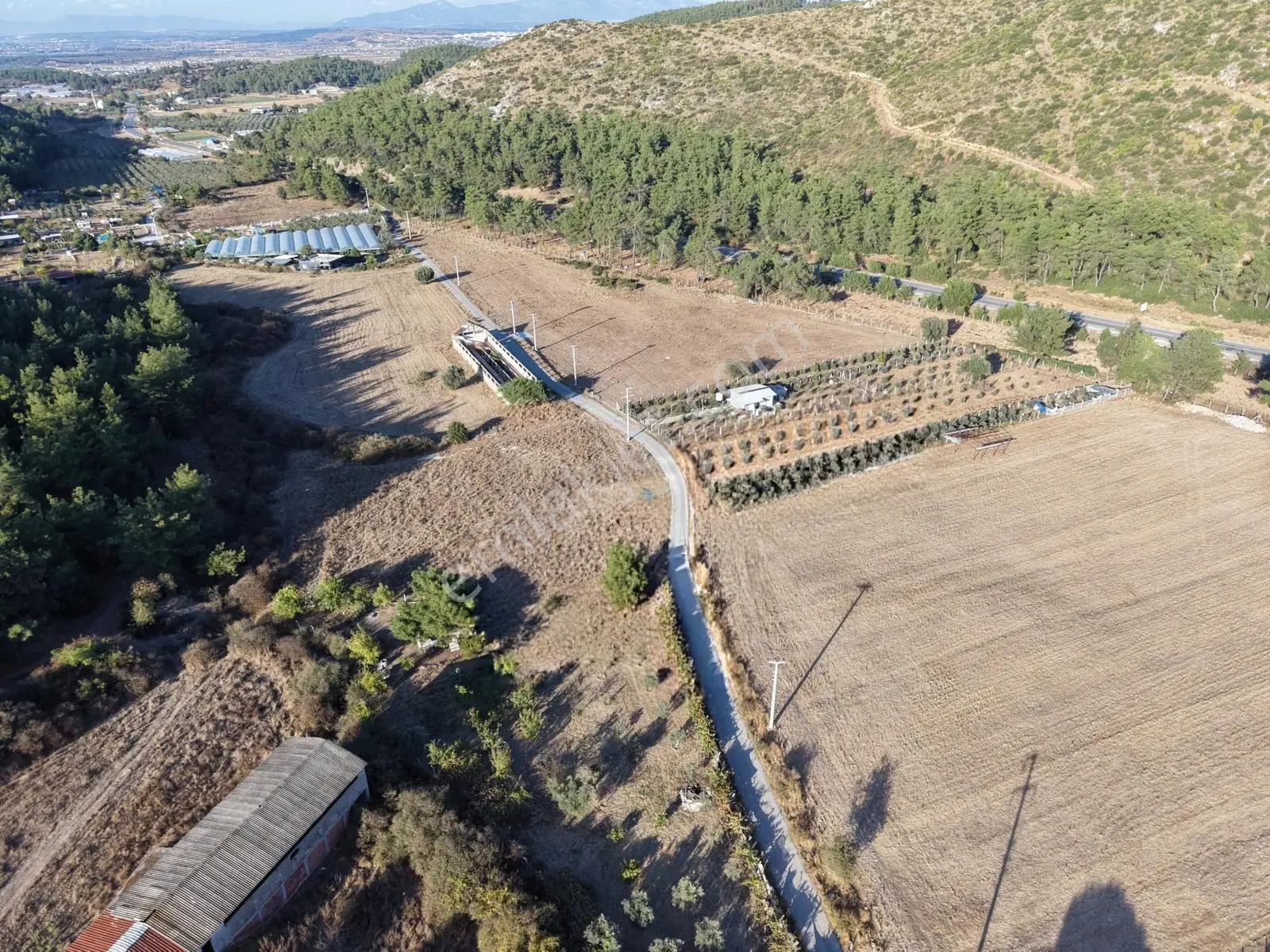 Q'zen Den Ana Yola Yakın 3825 M2 Tek Tapu Uygun Tarla — fotoğraf 8