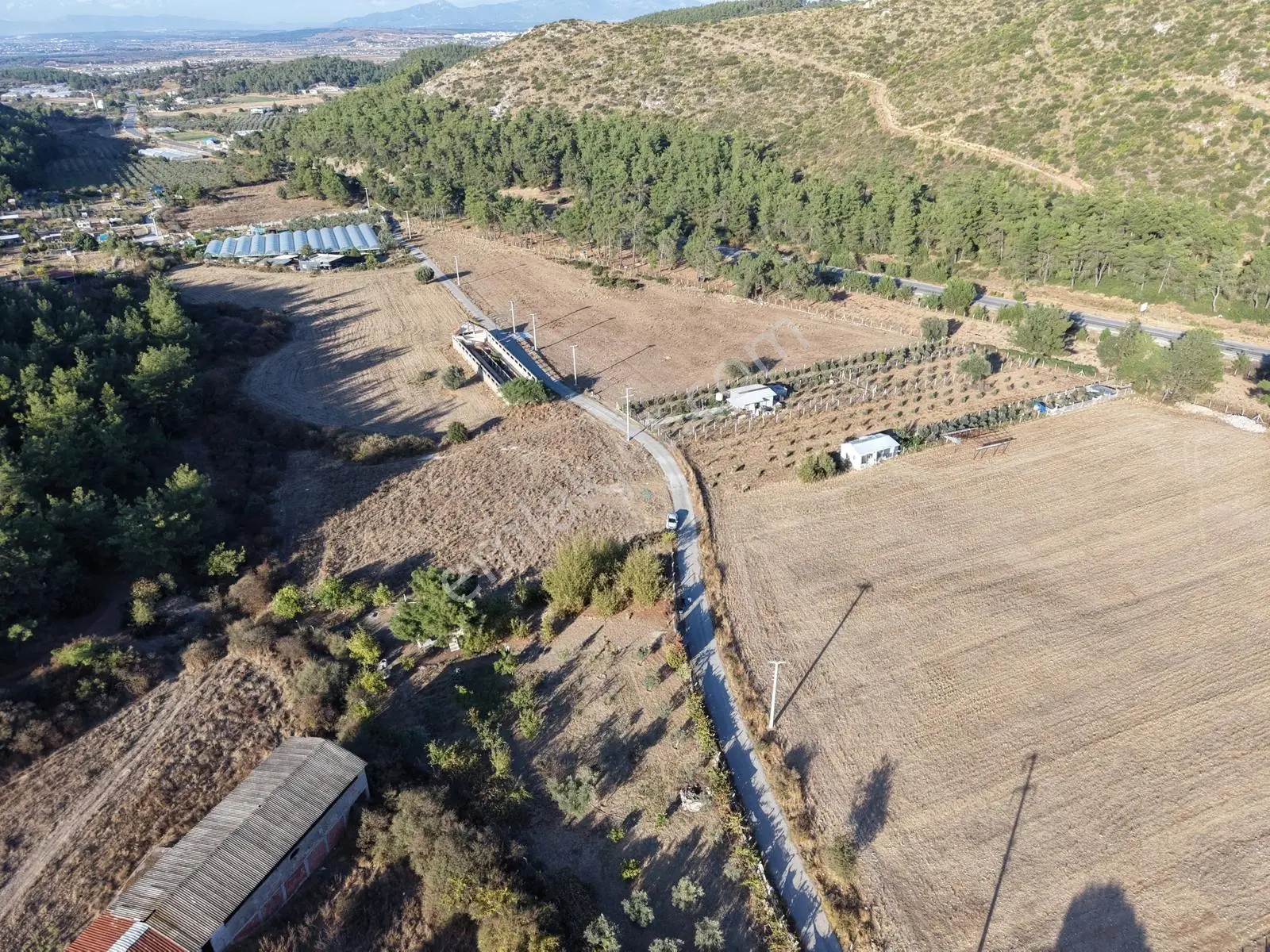 Q'zen Den Ana Yola Yakın 3825 M2 Tek Tapu Uygun Tarla — fotoğraf 9