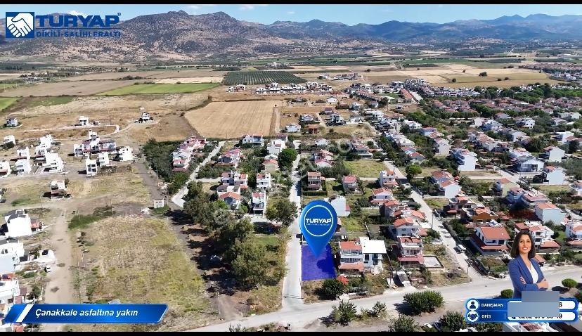 Dikili Salihlerde Müstakil Köşe Parsel Satılık Arsa