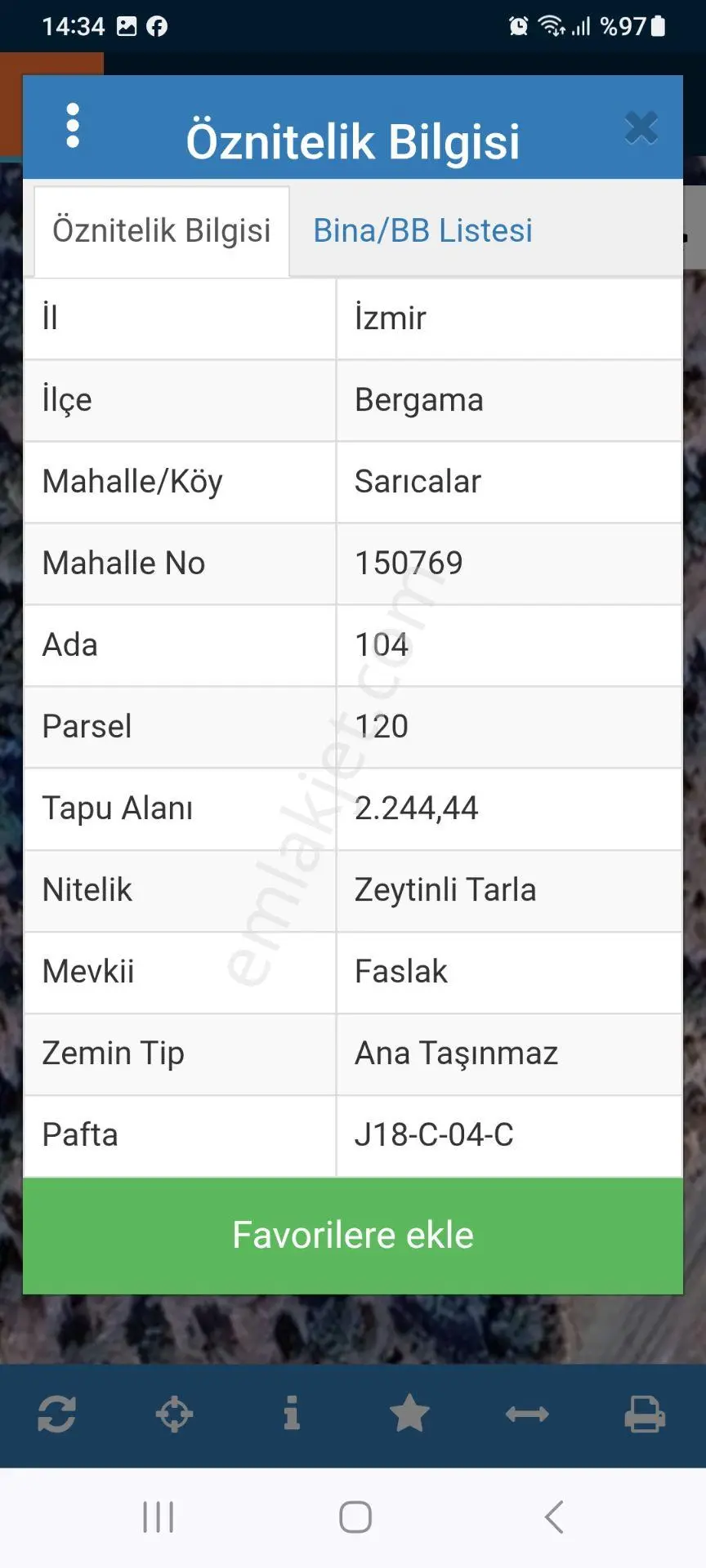 Satılık Müstakiltapu Zeytinlik