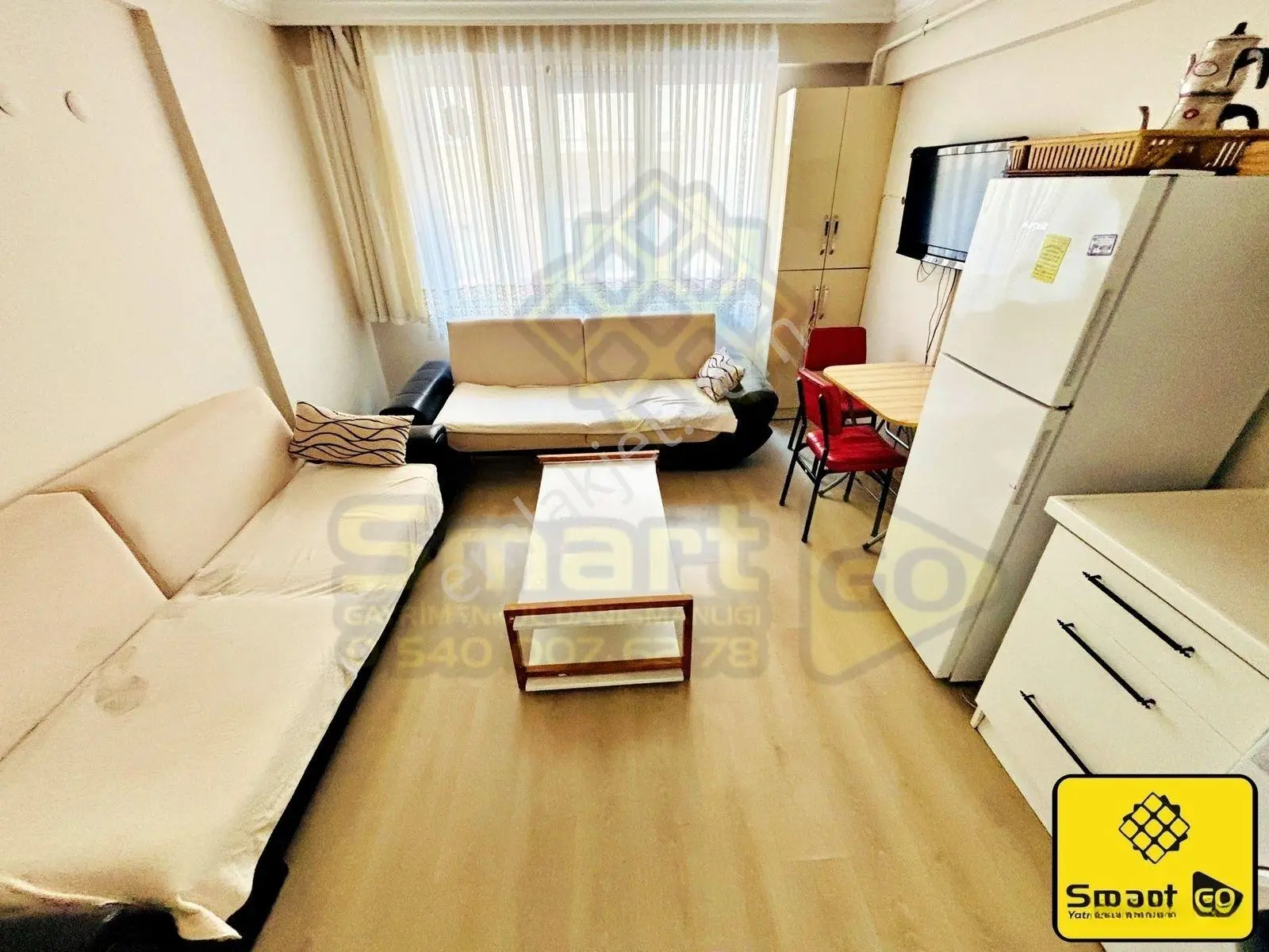Smart Go'dan Sunullah'ta 1+1 Eşyalı Satılık Daire — fotoğraf 12