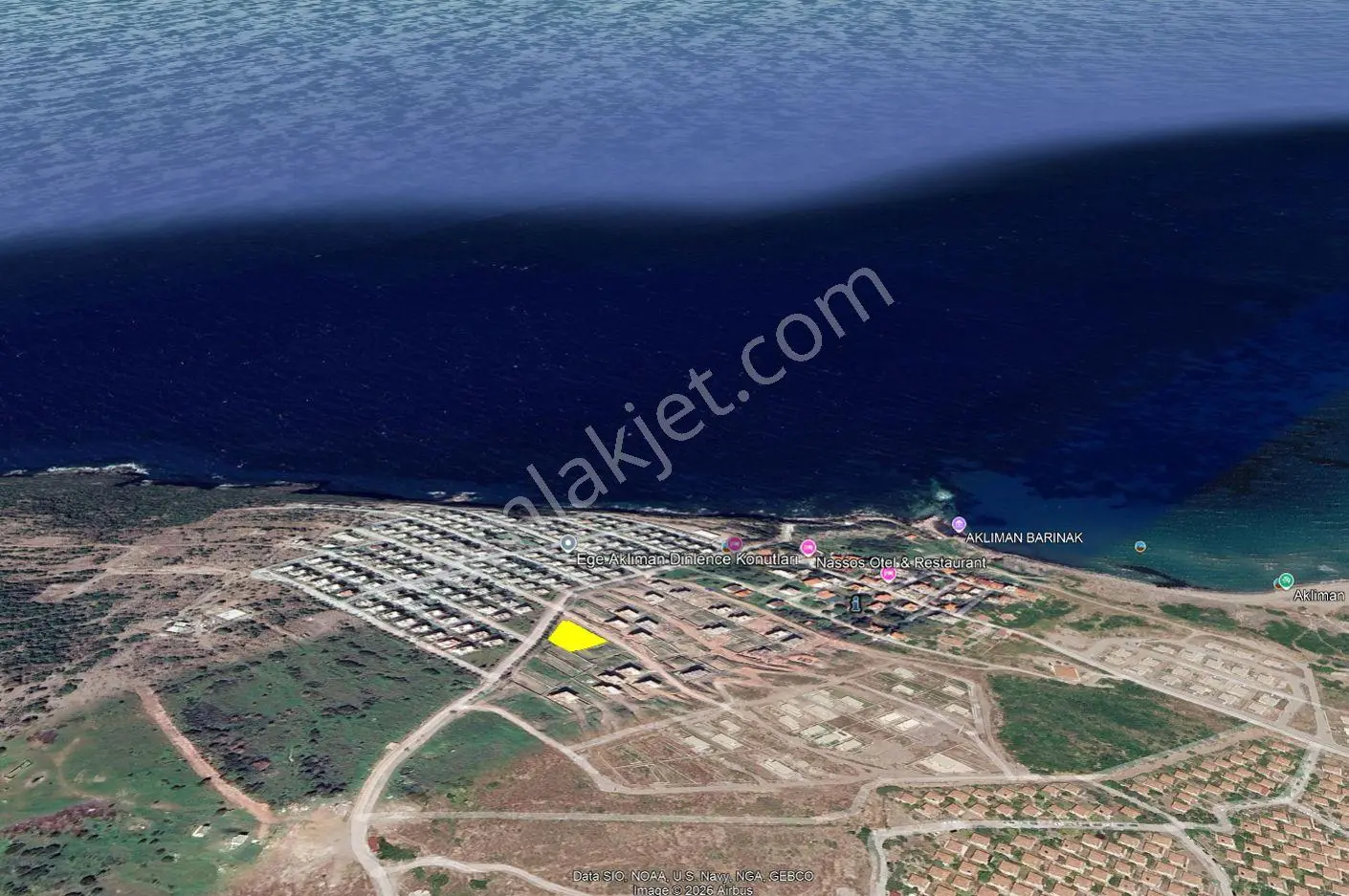 Çanakkale Ayvacık Babakale'de 1022m² Konut Arsa Fırsatı — fotoğraf 8