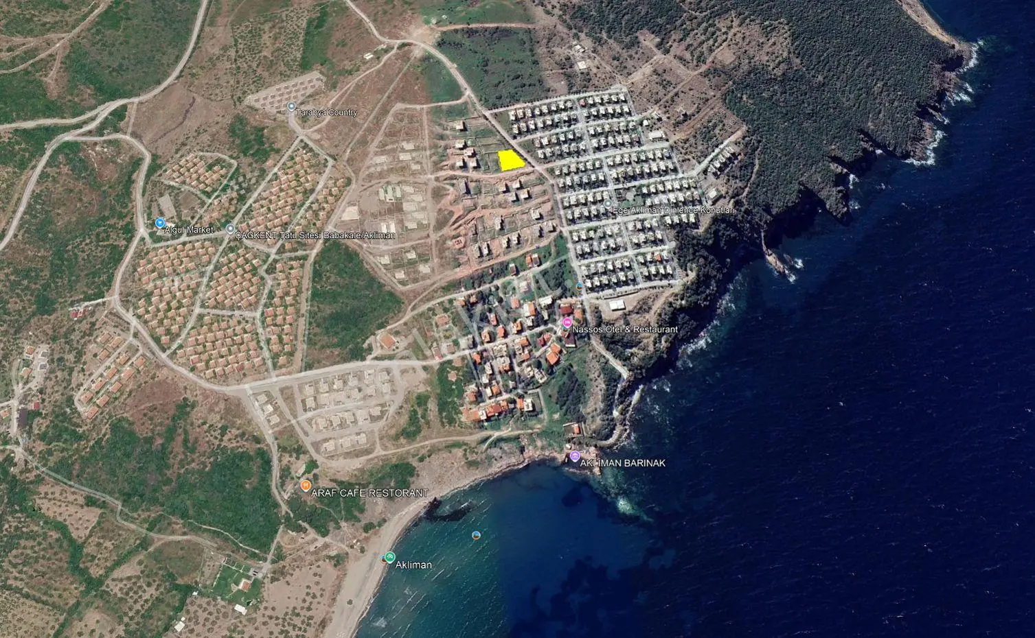 Çanakkale Ayvacık Babakale'de 1022m² Konut Arsa Fırsatı — fotoğraf 11
