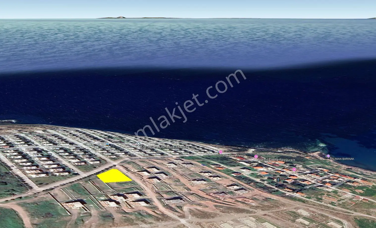 Çanakkale Ayvacık Babakale'de 1022m² Konut Arsa Fırsatı — fotoğraf 14