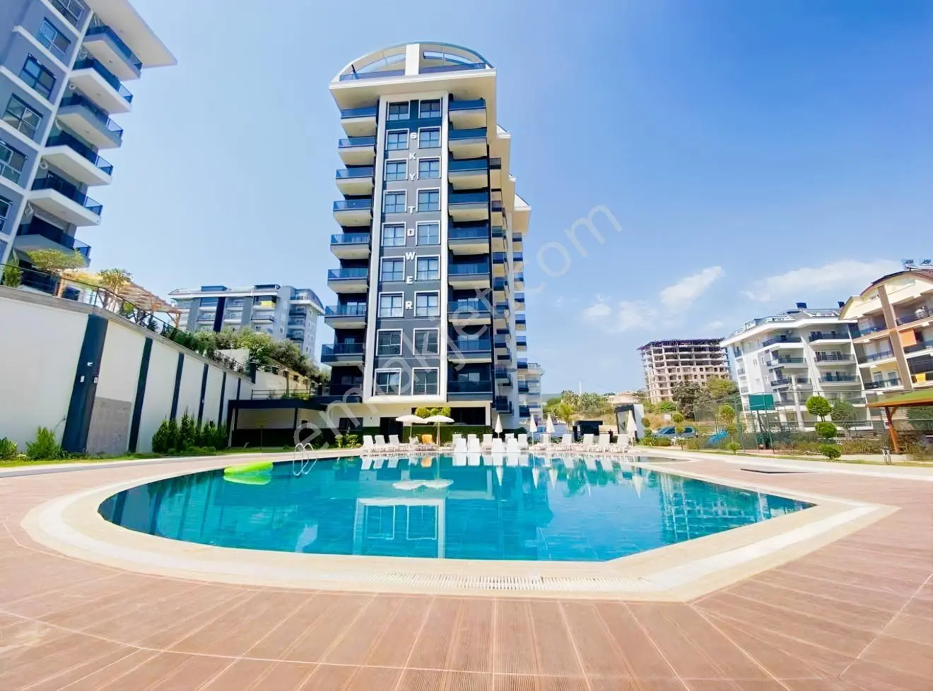Avsallar Sky Tower Lüks Daire 4.kat 1+1 45m2 İskanlı — fotoğraf 37