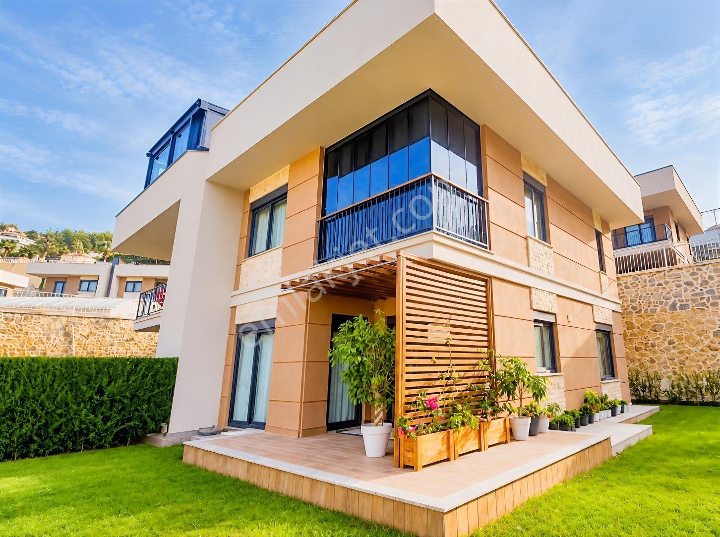Kargıcak'Ta Özel Havuzlu Bahçeli Eşyalı 3+1 Villa
