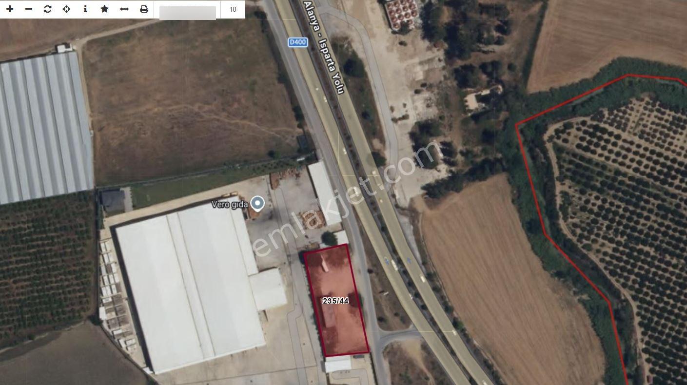 Manavgat/hocalar'da Yola Cepheli Satılık Petrol/akaryakıt Arsası — fotoğraf 2